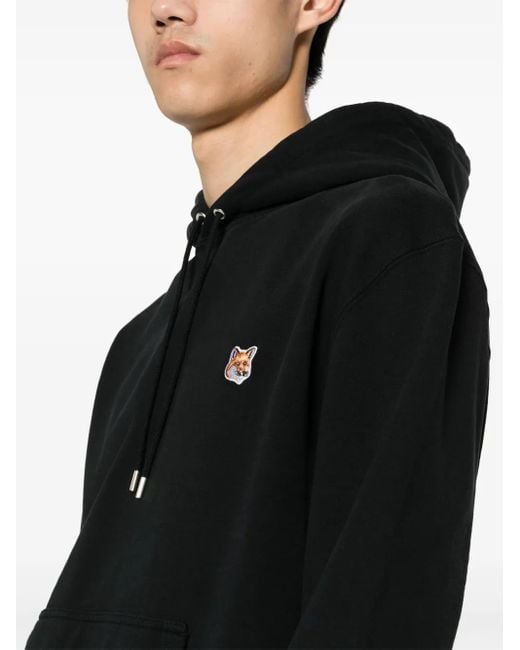 Maison Kitsuné Black Maison Kitsune' Sweaters for men