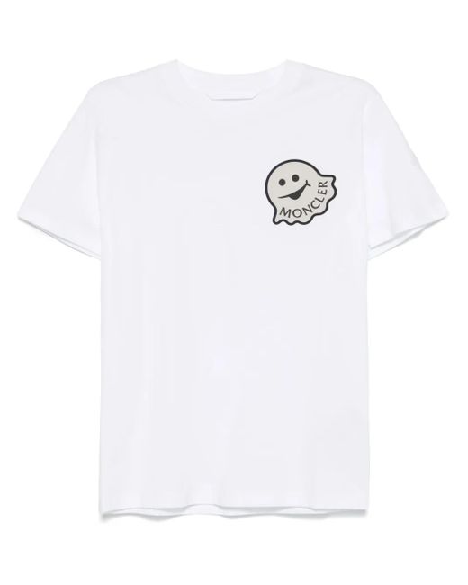 メンズ Moncler ショートスリーブ Tシャツ White