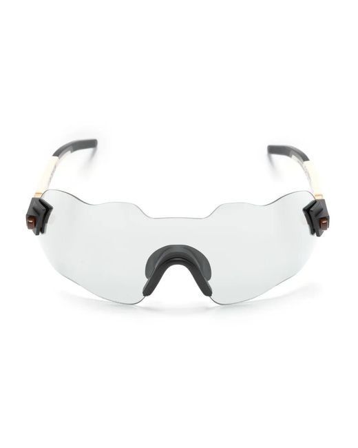 Kuboraum Natural E50 Oversize-Frame Sunglasses