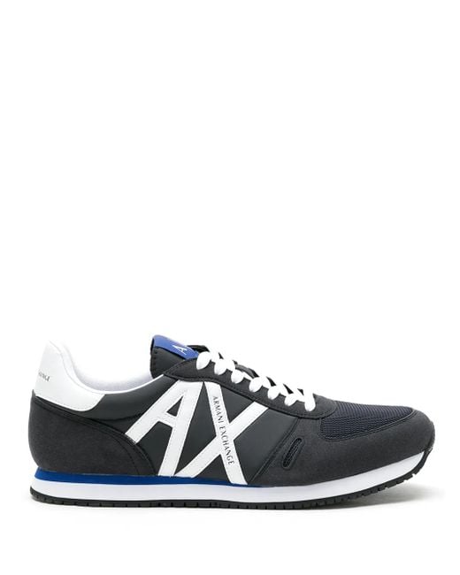 ARMANI EXCHANGE White A/x Logo Sneakers for men