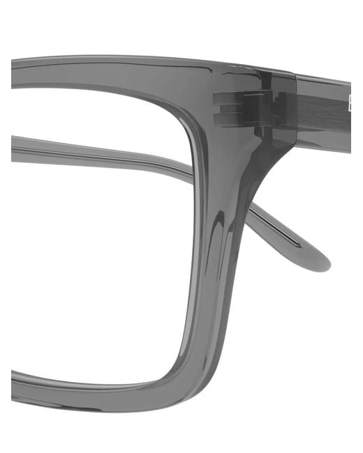 Balenciaga Gray Square-Frame Glasses for men