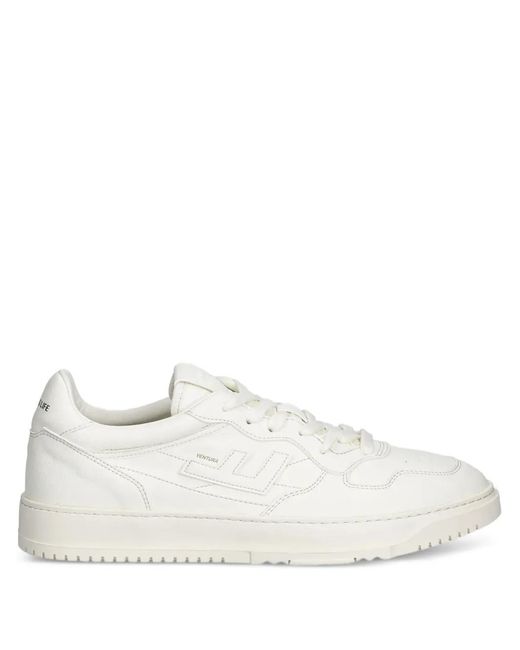 Flamingos White Ventura Sneakers