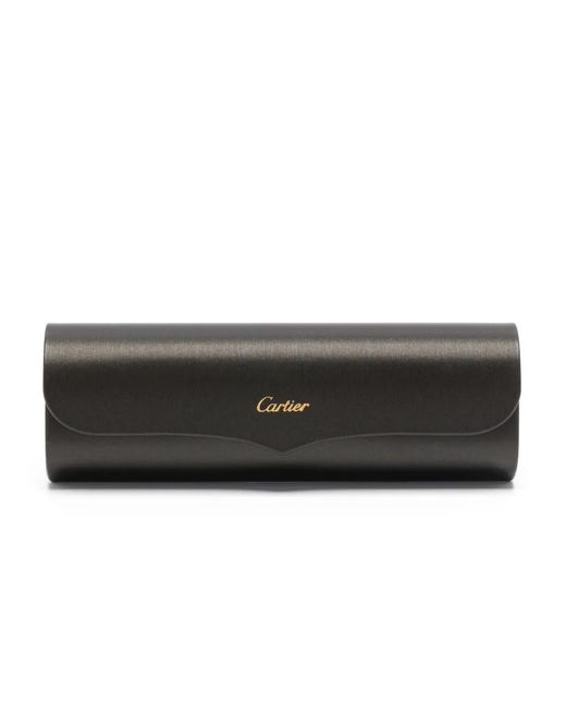 Cartier Multicolor Rectangle-Frame Rimless Glasses