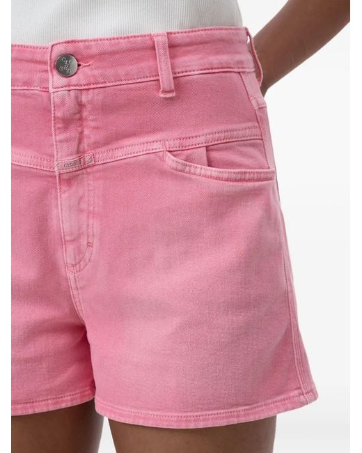 Closed Pink Jocy-X High-Waisted Shorts