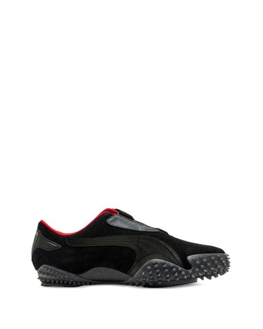 PUMA Black X Ferrari Touch-Strap Sneakers for men