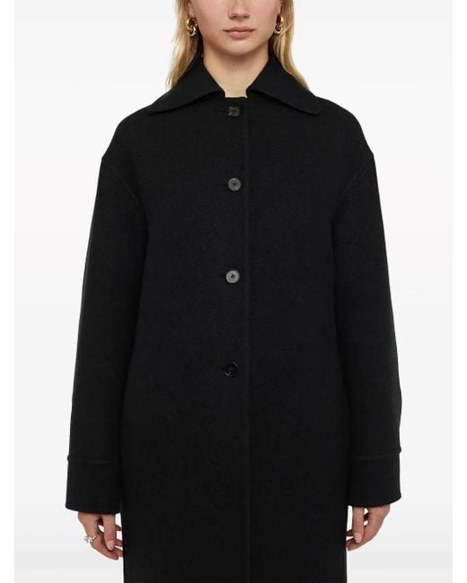 Jil Sander Coats Black