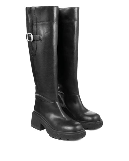 Jimmy Choo Black 75Mm Tamsin Kb Boots