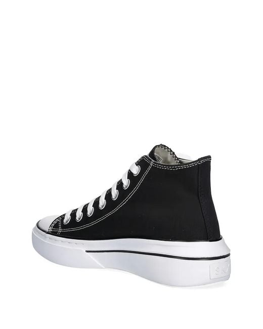 Baskets À Patch Logo Skechers en coloris Black