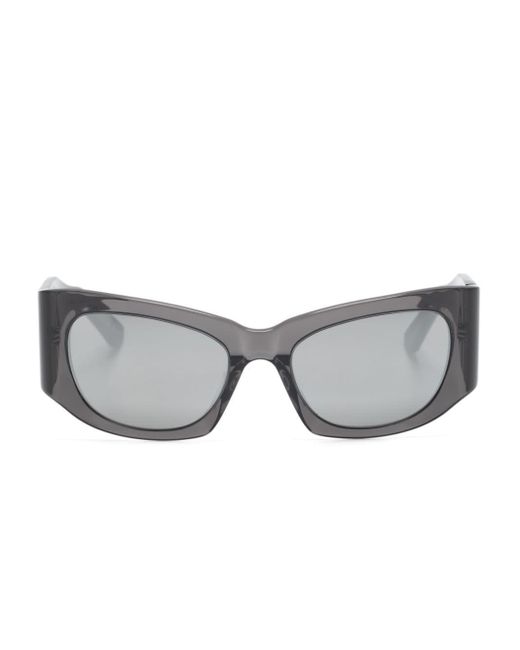 Balenciaga Gray Butterfly-frame Sunglasses
