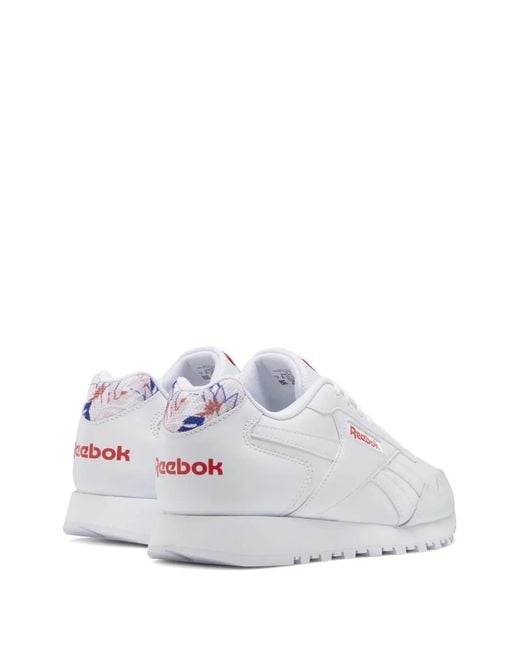 Reebok White Glide Sneakers