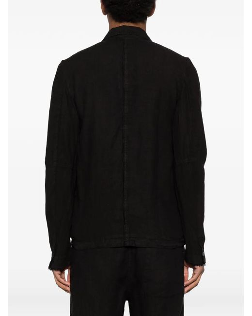 Thom Krom Black Single-Breasted Blazer for men