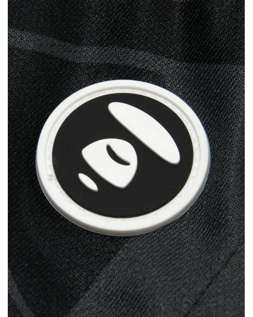 Aape By A Bathing Ape Black Ape Head Camouflage Track Pants for men