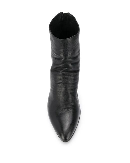 Officine Creative Black Severine Ankle Boots