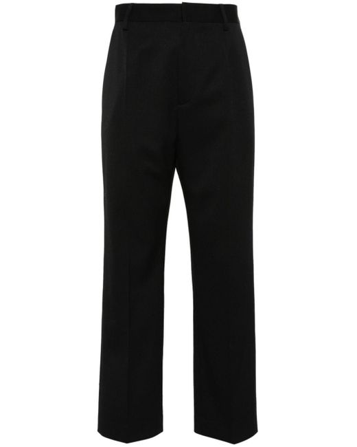 Pantalones rectos estilo capri MM6 by Maison Martin Margiela de color Black