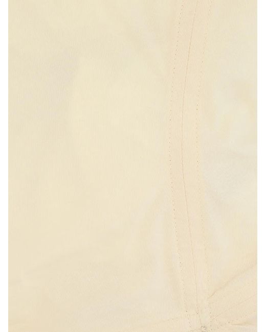 Issey Miyake Natural Panelled Zip-Up Backpack