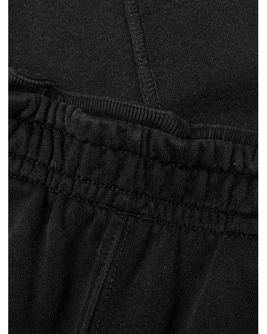 Represent Black Embroidered Sweatpants for men