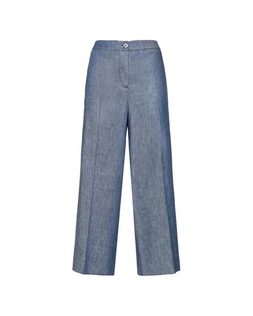 Pantaloni Crop di Elena Miro in Blue