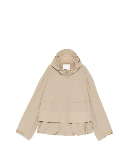 JNBY Natural Drawstring-Hem Hooded Jacket
