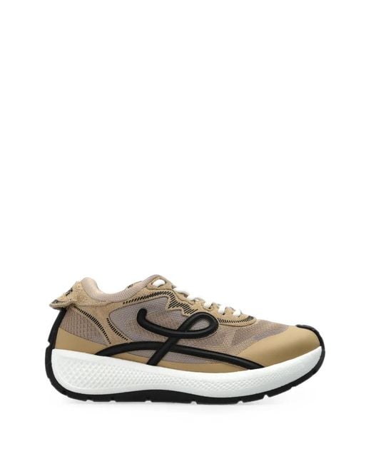 Loewe White Pogo Sneakers for men