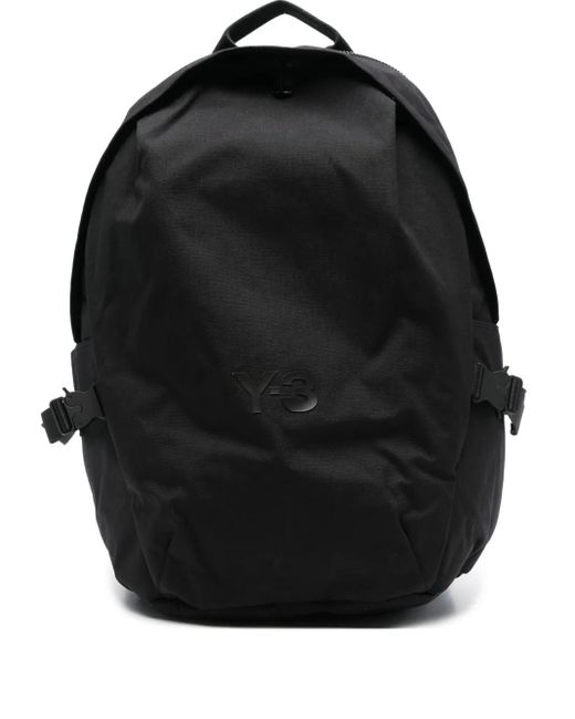 Sac À Dos À Plaque Logo Y-3 en coloris Black