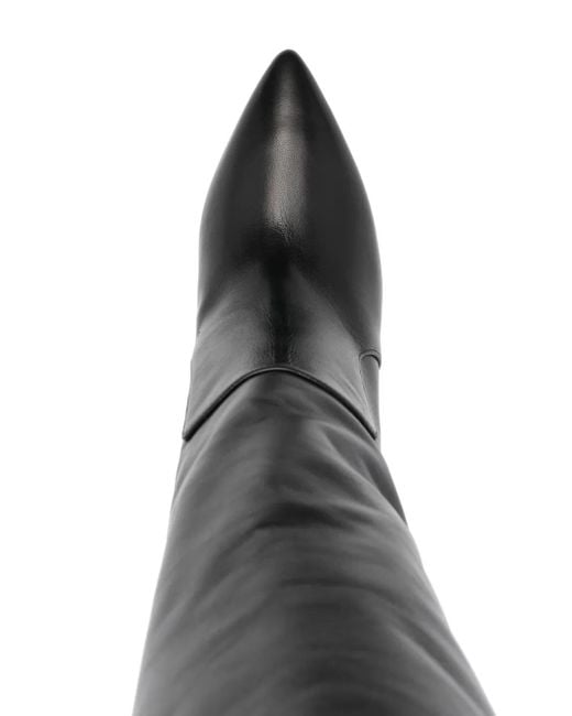 Paris Texas Black Stiletto Boot 85