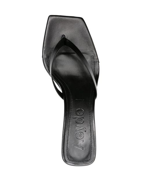 Aeyde Black Wilma Nappa Leather