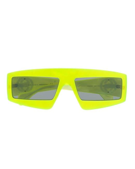 Gucci Yellow Neon Sunglasses