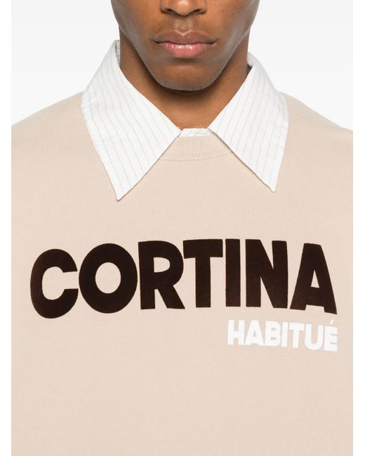 Mc2 Saint Barth White Soho Cortina Sweatshirt for men