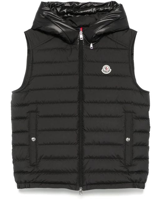 Chaleco Bourget Moncler de hombre de color Black
