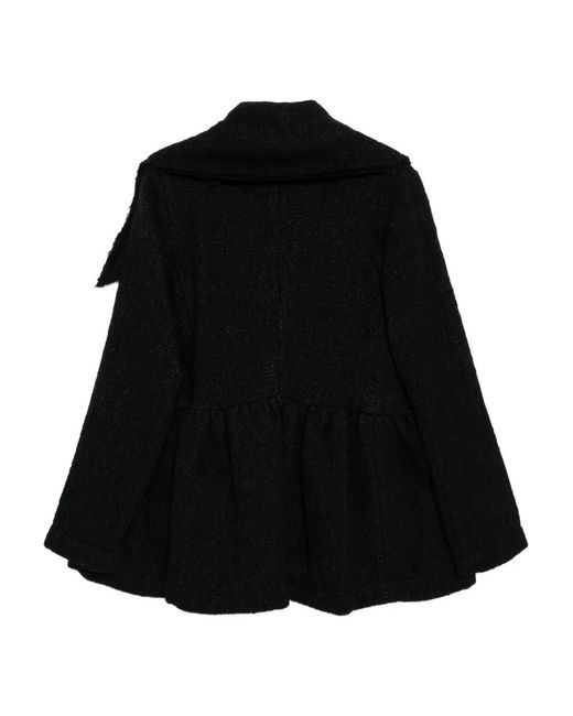 Rundholz Black Double-Breasted Jacket