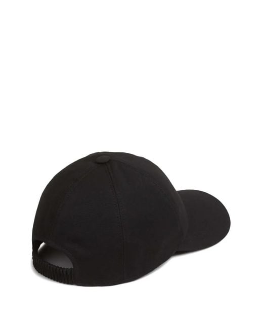 The Row Black Caspian Cap for men