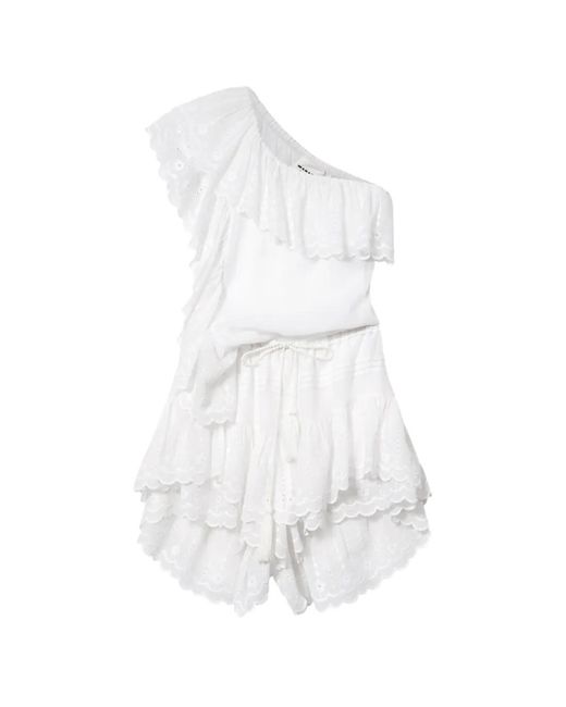 Isabel Marant White Lalia Playsuit