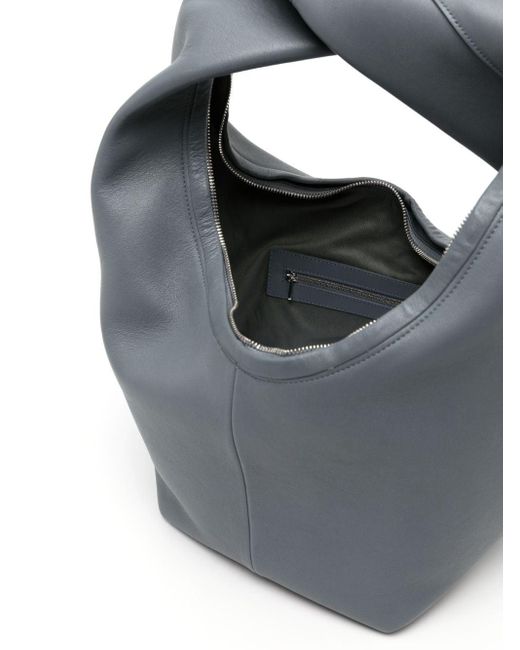 Maeden Gray Yela Leather Shoulder Bag