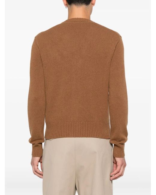 Cardigan Ami De Coeur di AMI in Brown da Uomo