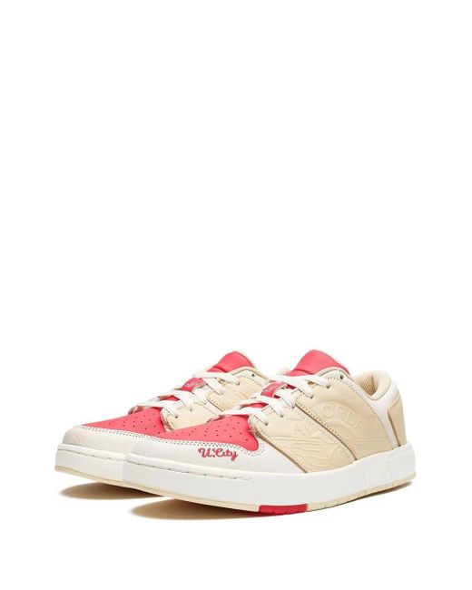 Nike Pink Nu Retro 1 Low "Jayson Tatum U. City" Sneakers