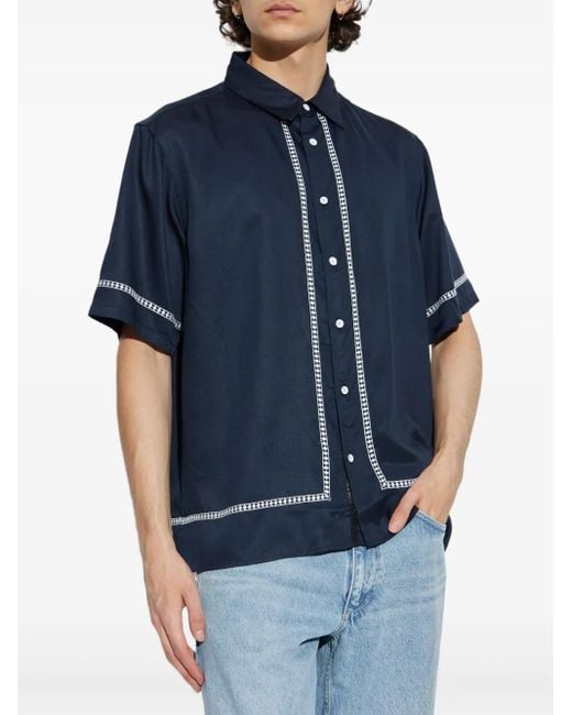 Rag & Bone Blue Dalton Shirt for men