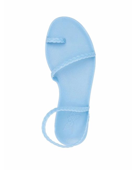 Ancient Greek Sandals Blue Eleftheria Jelly Sandals