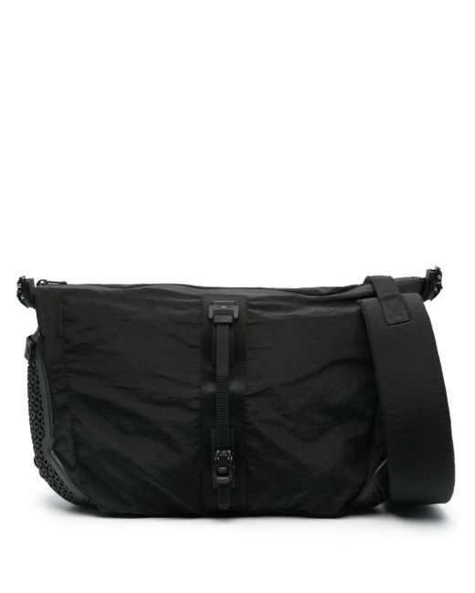 Innerraum Black S07 Panelled Messenger Bag for men