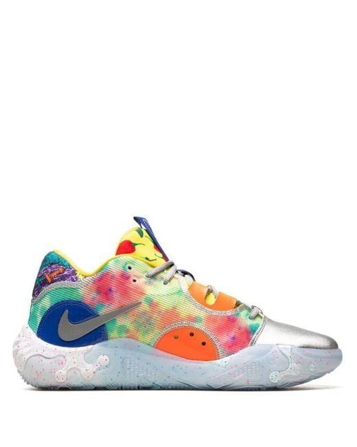 Nike Blue Pg 6 "what The?" Sneakers