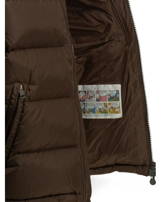 Moncler Brown Maya Quilted Jacket for men