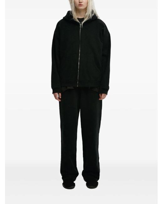 Mainless Black Zip-Up Hoodie