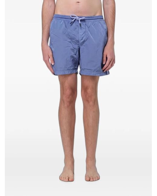 Blauer Blue Drawstring-Fastening Swim Shorts for men