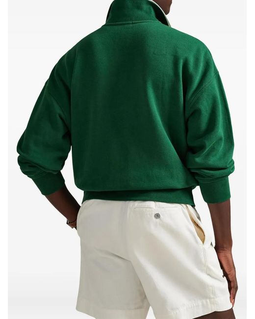 Polo Ralph Lauren Green Sweat À Broderie Graphique for men