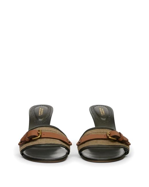 Isabel Marant Black Edony Sandals