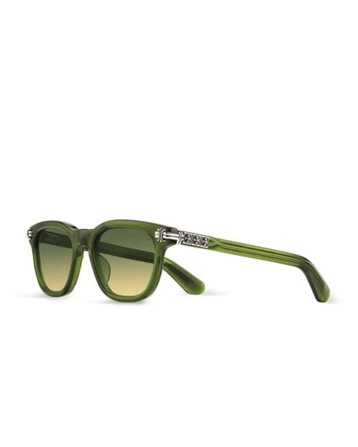 Chrome Hearts Green Smoke Show Sunglasses