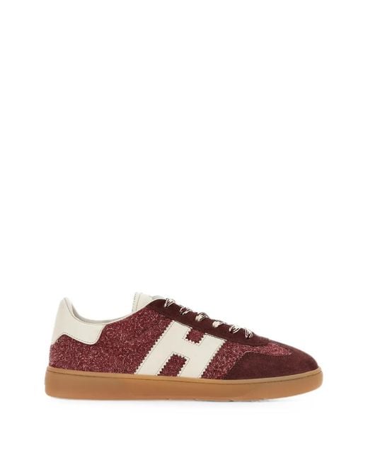 Hogan Brown Cool Sneakers