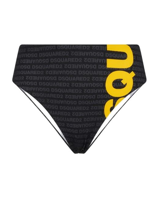 DSquared² Black Logo Bikini Brief