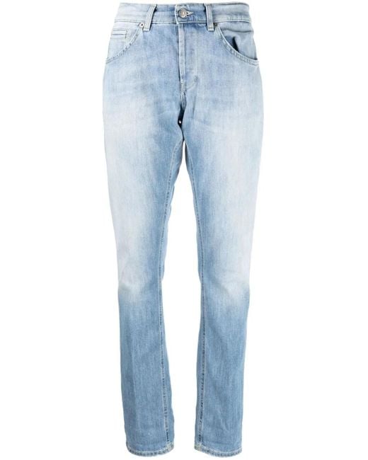 Dondup Blue Slim-Leg Jeans for men