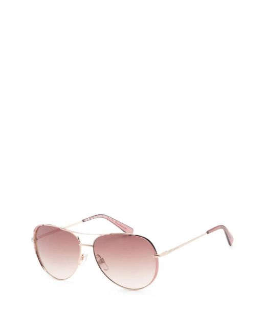 Marc Jacobs Pink Pilot-Frame Sunglasses