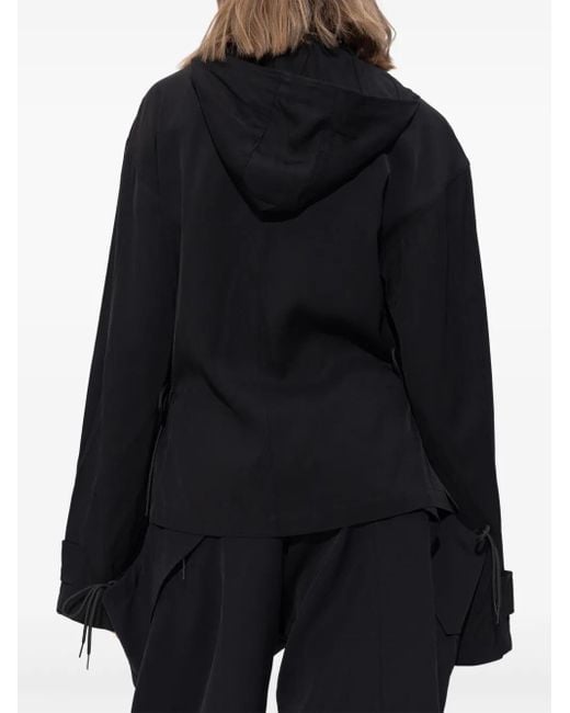 Y-3 Blue Hooded Jacket